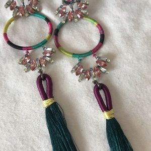 Zara long earrings